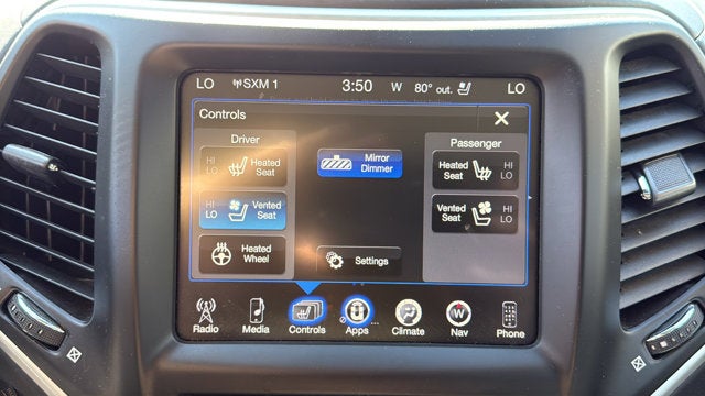 2016 Jeep Cherokee Overland