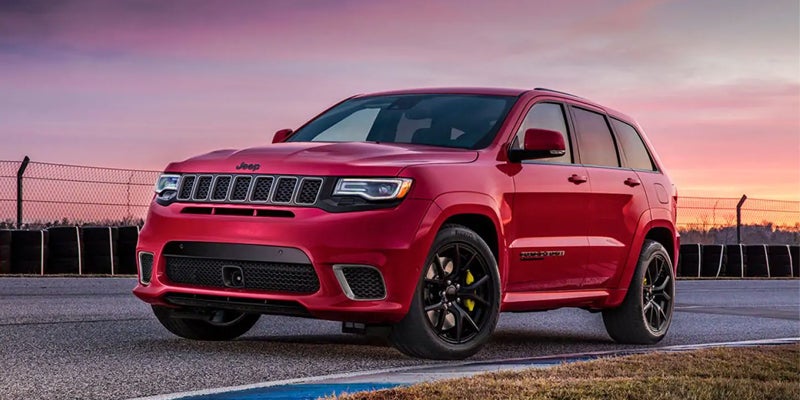 Red Certified Pre-Owned Jeep Grand Cherokee