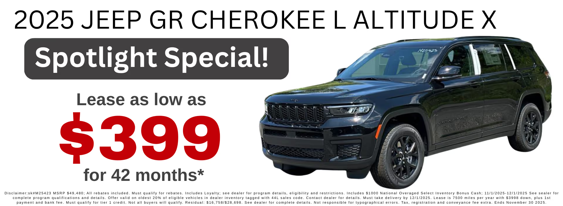 2026 Chrysler GR CHEROKEE L ALTITUDE X Carmel 