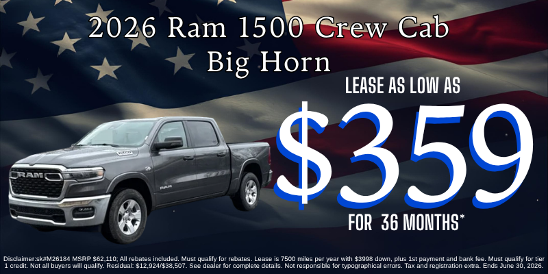 Ram 1500 Crew Cab Big Horn