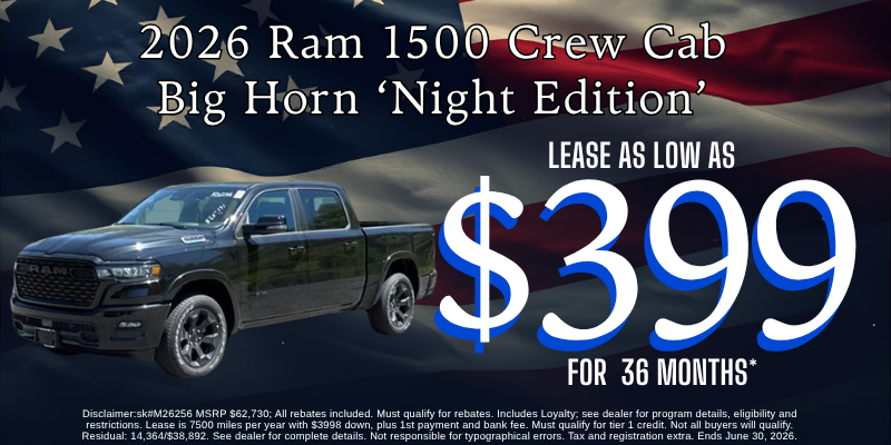 Ram 1500 Crew Cab Big Horn Night Edition